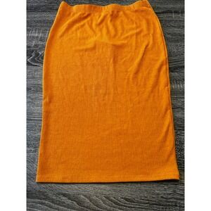 Rolla Coaster Ribbed Knit Midi Skirt Womens S Pencil New with Tags